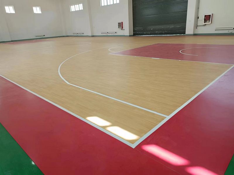 玉門市某單位室內(nèi)籃球場(chǎng)館